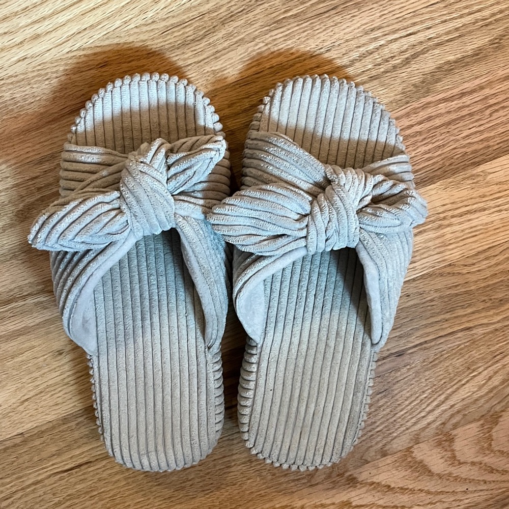 Powder blue Knotted spa Sandals